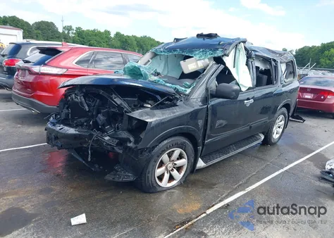 2015 Nissan Armada Sv from USA, damaged, VIN 5N1BA0ND0FN603314